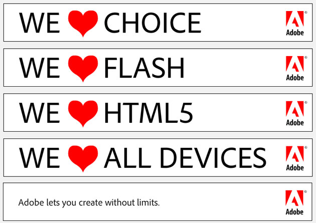 Adobe Loves Flash