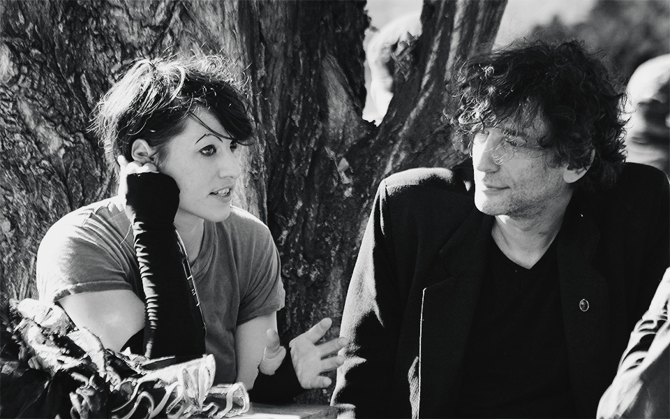 Amanda Palmer e Neil Gaiman