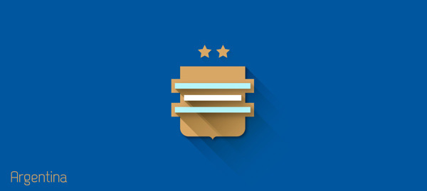 Flat Design Shields