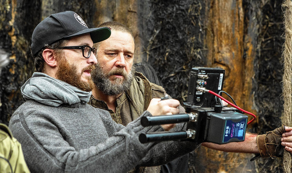 Darren Aronofsky e Russel Crowe