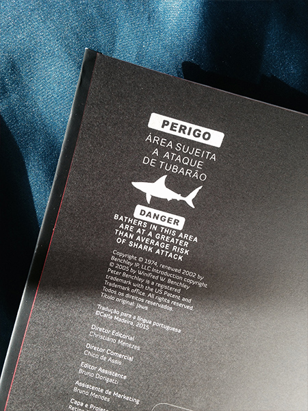 Limited Edition de Tubarão, de Peter Benchley (Foto: Raquel Moritz) resenha livro tubarao de peter benchley, limited edition darkside books