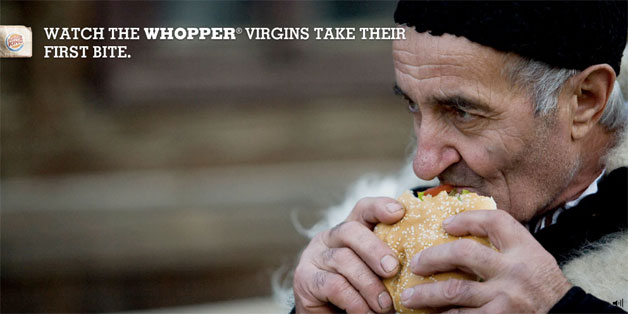 Burger King Whopper Virgins