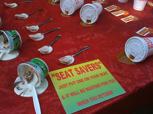 Seat Savers.