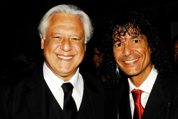 Luiz com Ant Fagundes - homenagem EUA 2010