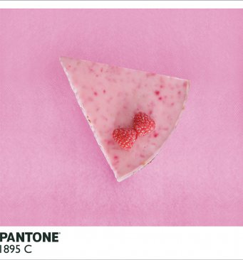 Cheesecake de framboesa e limão