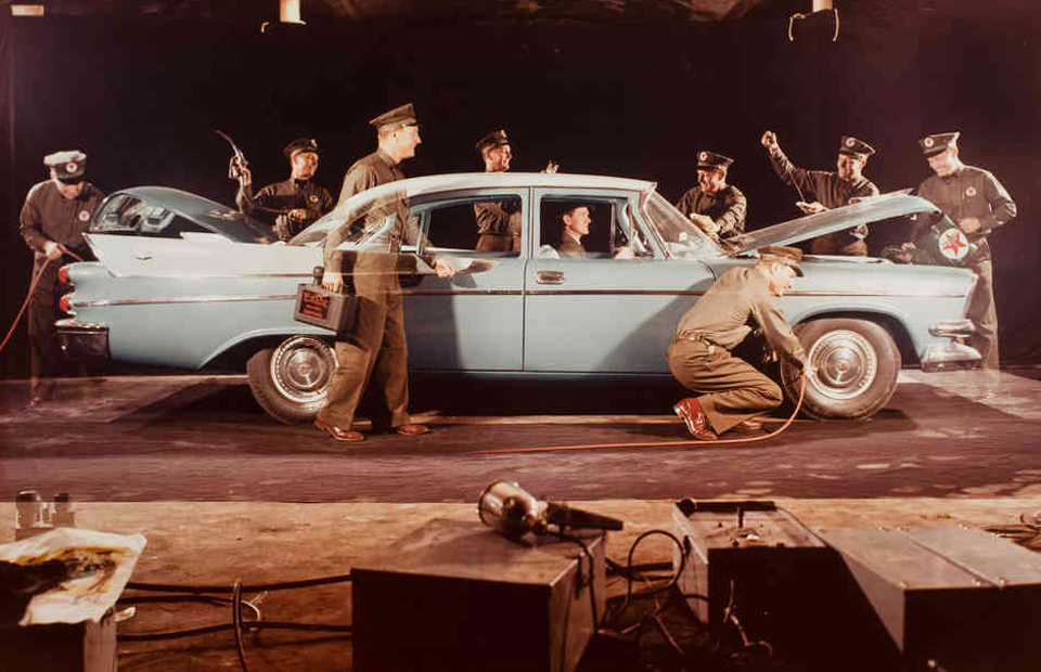 Advertisement for Texaco Inc., 1957 (Ralph Bartholomew Jr.)