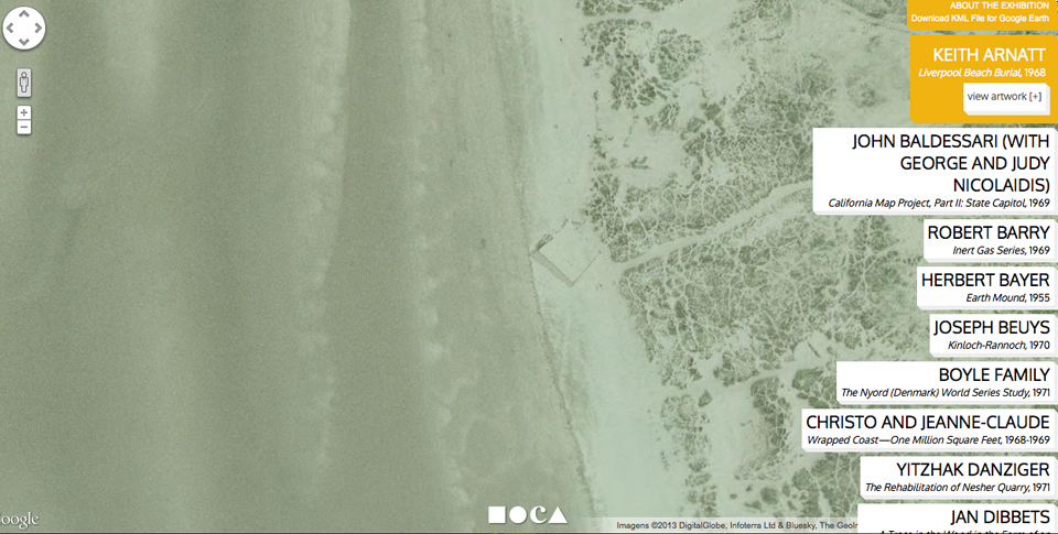 Liverpool Beach Burial, Keith Arnatt (hoje)