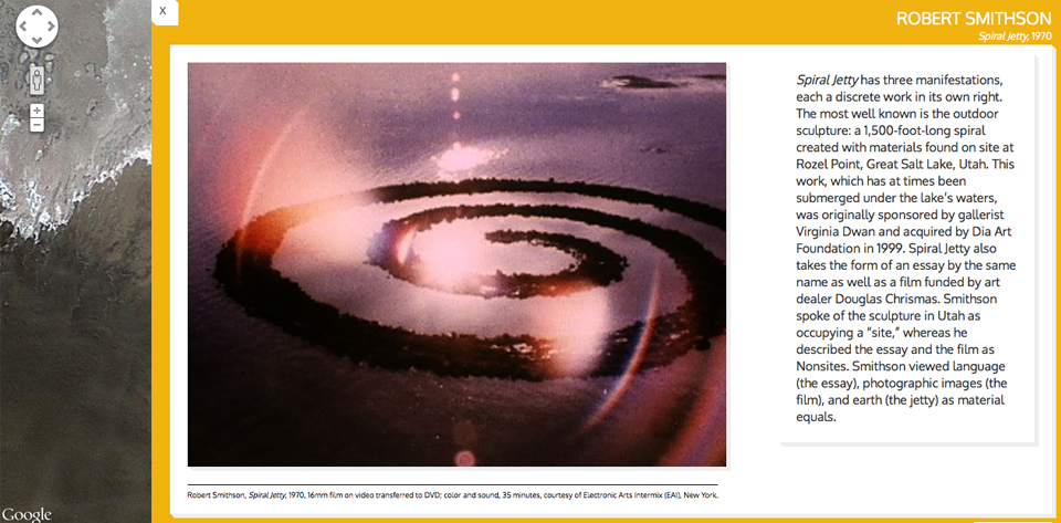 Spiral Jetty, Robert Smithson (obra)