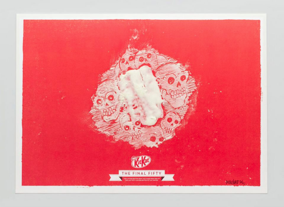 Kit Kat White Art