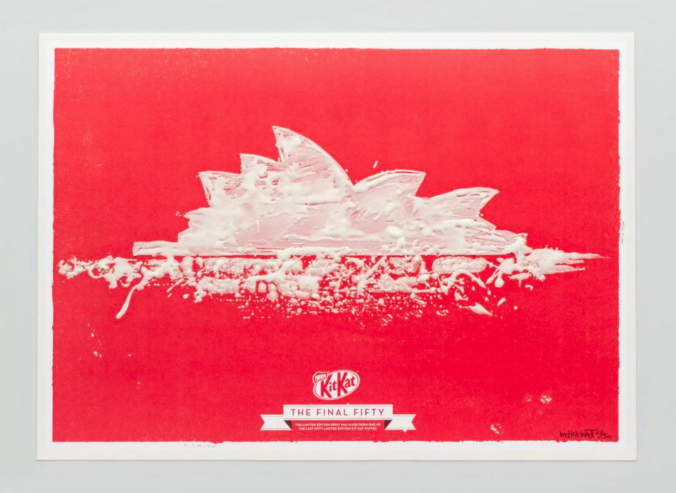 Kit Kat White Art