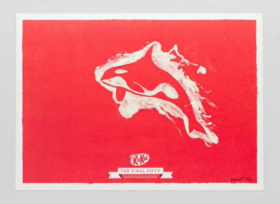 Kit Kat White Art