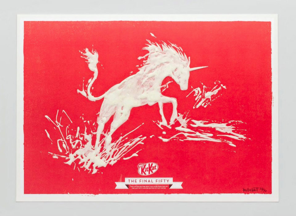 Kit Kat White Art