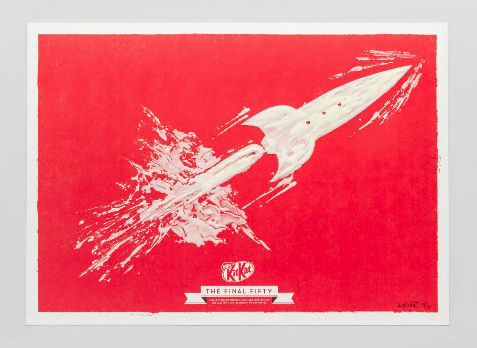 Kit Kat White Art