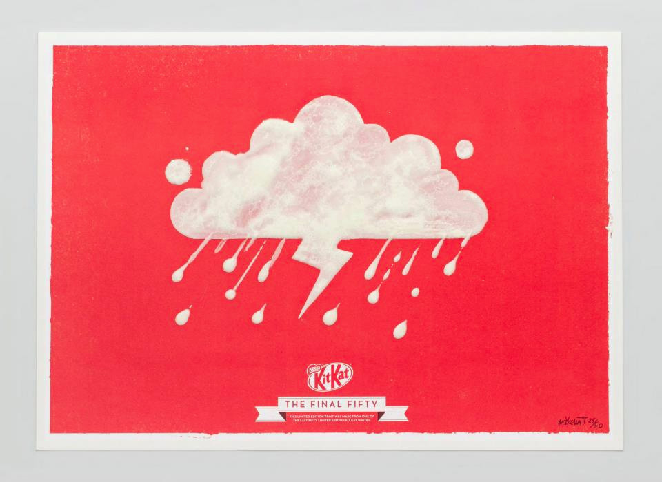 Kit Kat White Art