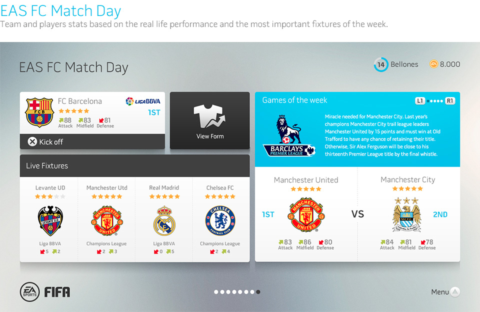 Fifa Interface Concept