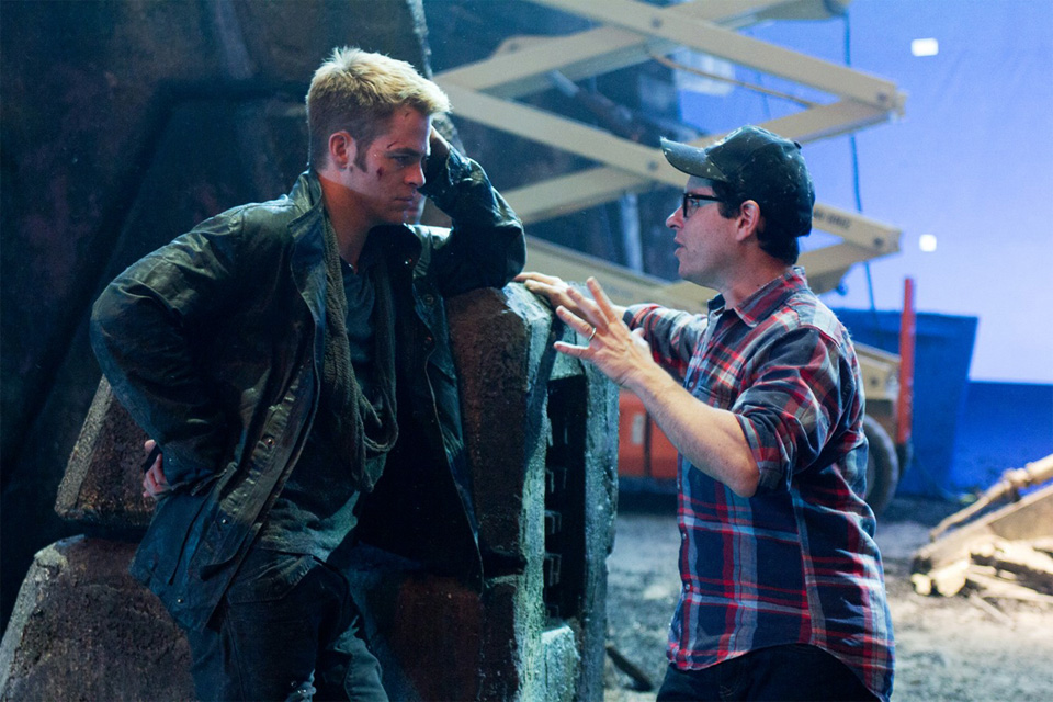 Chris Pine e J.J. Abrams
