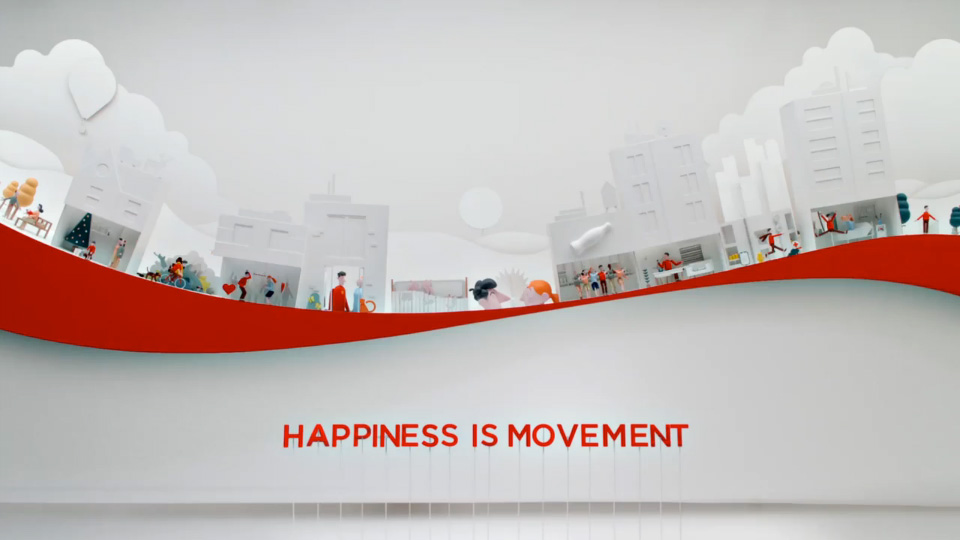 Coca-Cola: Happiness is Movement