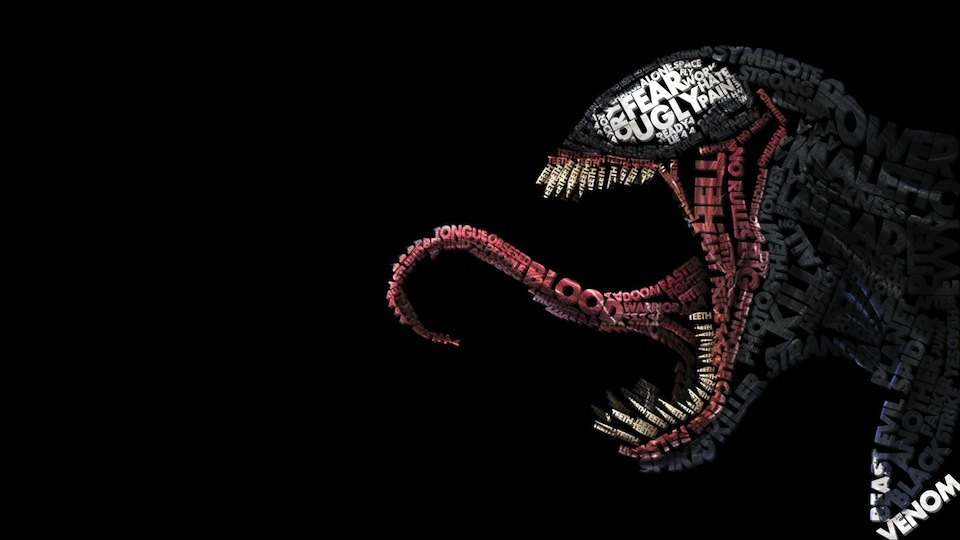 venom_typography_by_midu1995-d68o17a