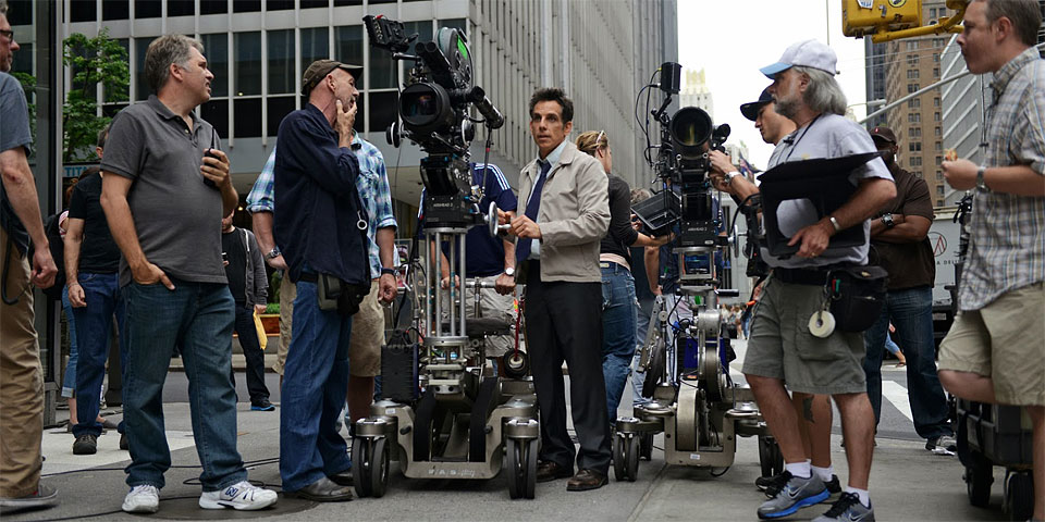 Ben Stiller comanda as filmagens em Nova York