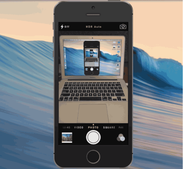 O modo HDR da câmera é acionado automaticamente, escolhendo a melhor foto por você.