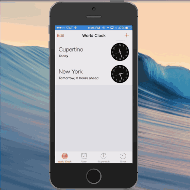 Os relógios com horas do mundo agora podem ser mostrados na versão digital