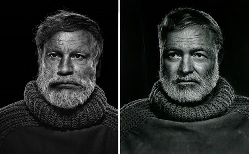 Ernest Hemingway, de Yousuf Karsh
