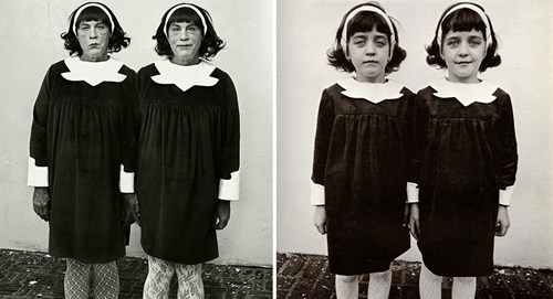 Gêmeas Idênticas, de Diane Arbus