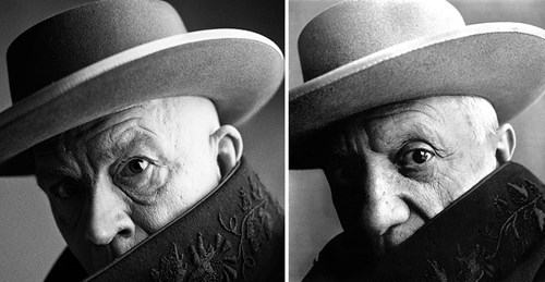 Pablo Picasso, de Irving Penn