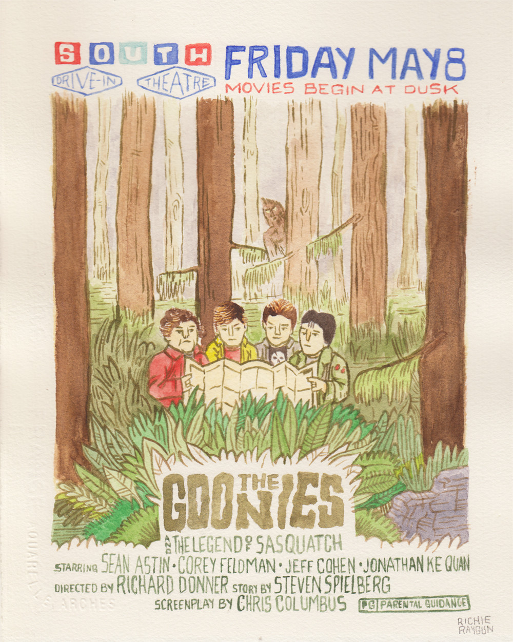 The Goonies & the Legend of Sasquatch by Rich Rayburn