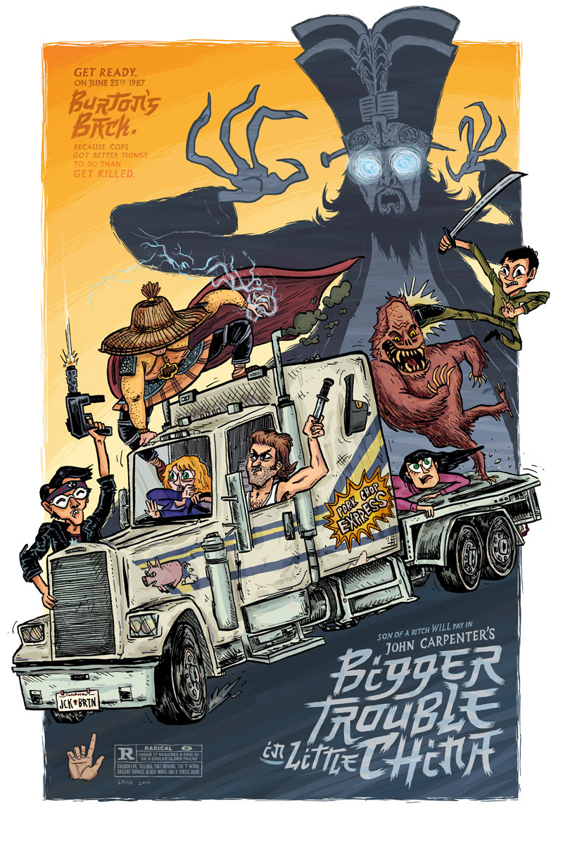Bigger Trouble in Little China by Sam Spina