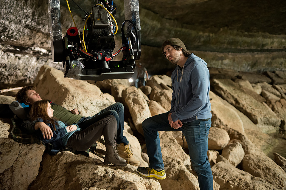 Jason Reitman no set