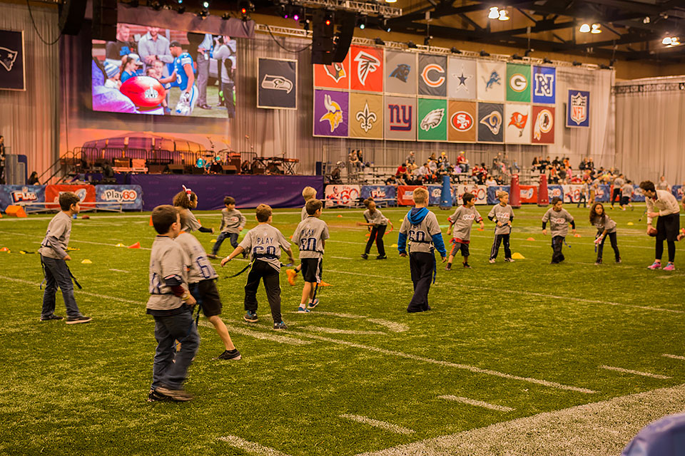 Super Bowl Central e NFL Experience