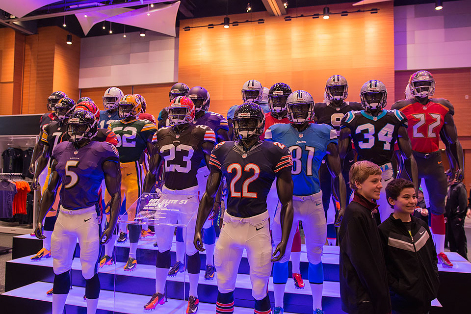 Super Bowl Central e NFL Experience