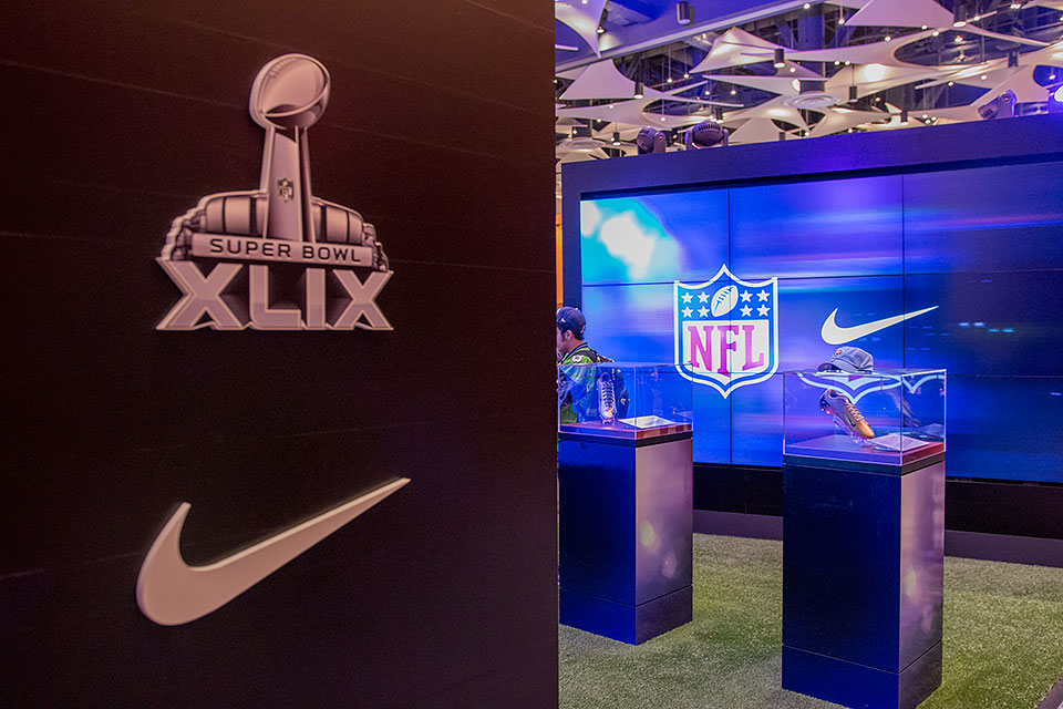 Super Bowl Central e NFL Experience