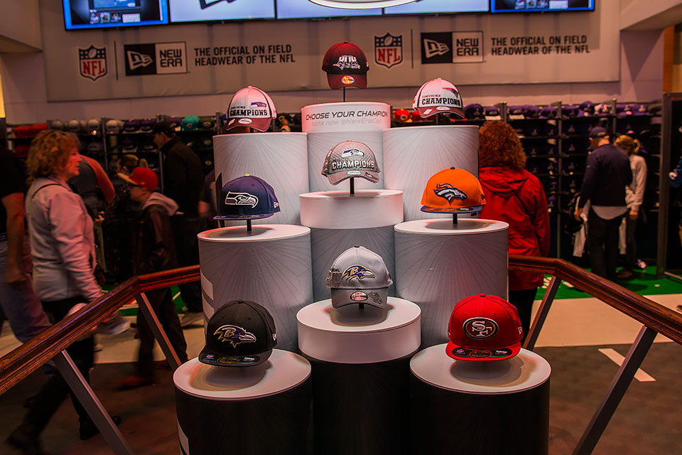 Super Bowl Central e NFL Experience