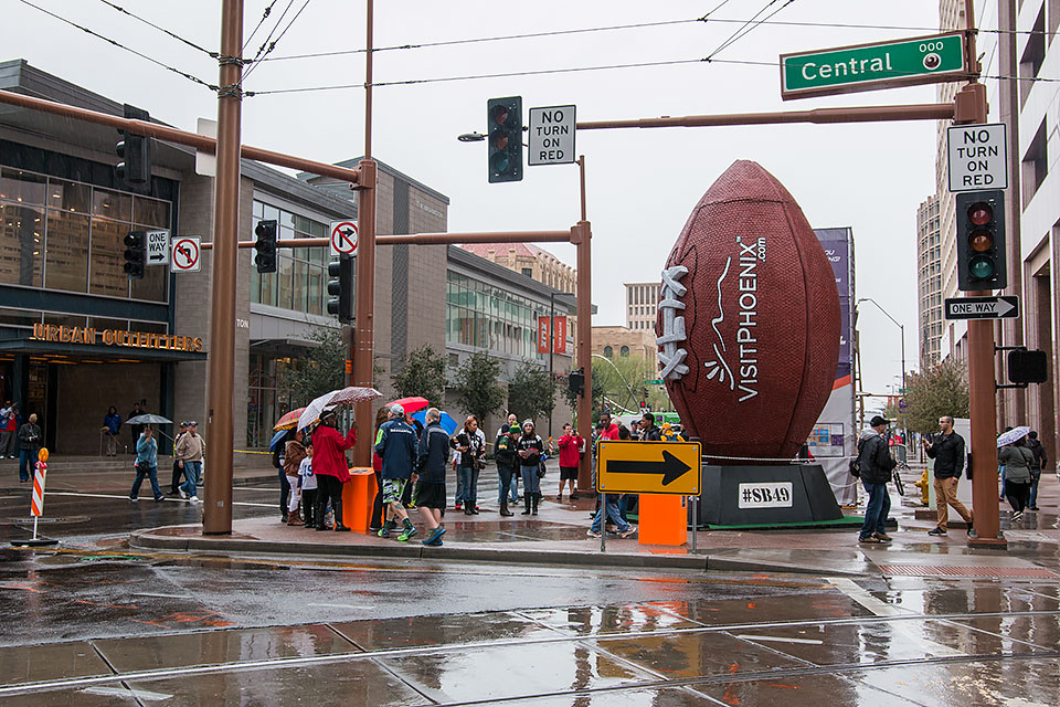 Super Bowl Central e NFL Experience