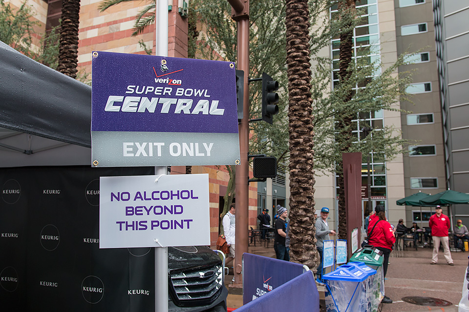 Super Bowl Central e NFL Experience