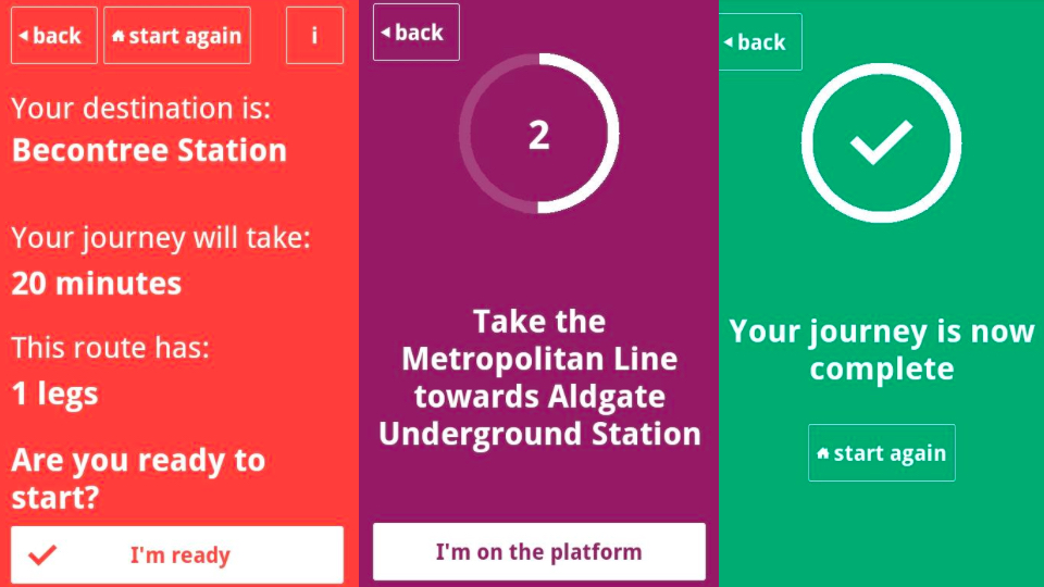 Protótipo do app em Android