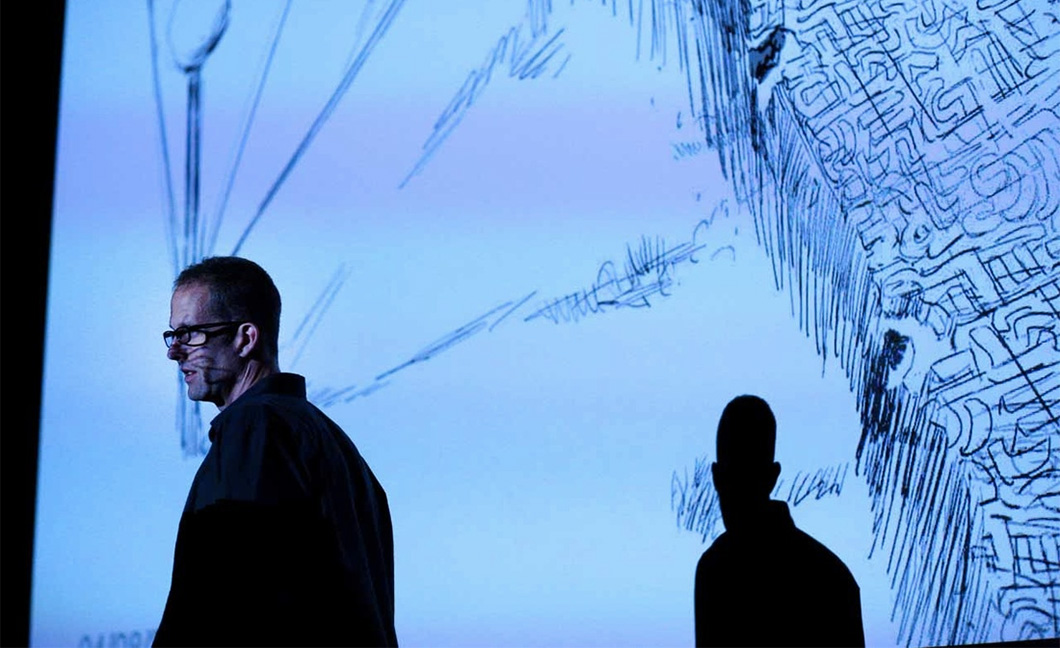 Pete Docter nos bastidores de produção