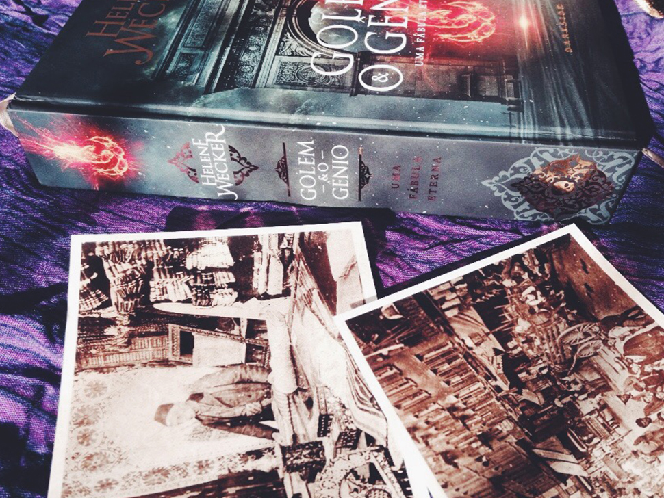 Capa - Um passeio pela antiga Nova York nas páginas de “Golem & o Gênio”