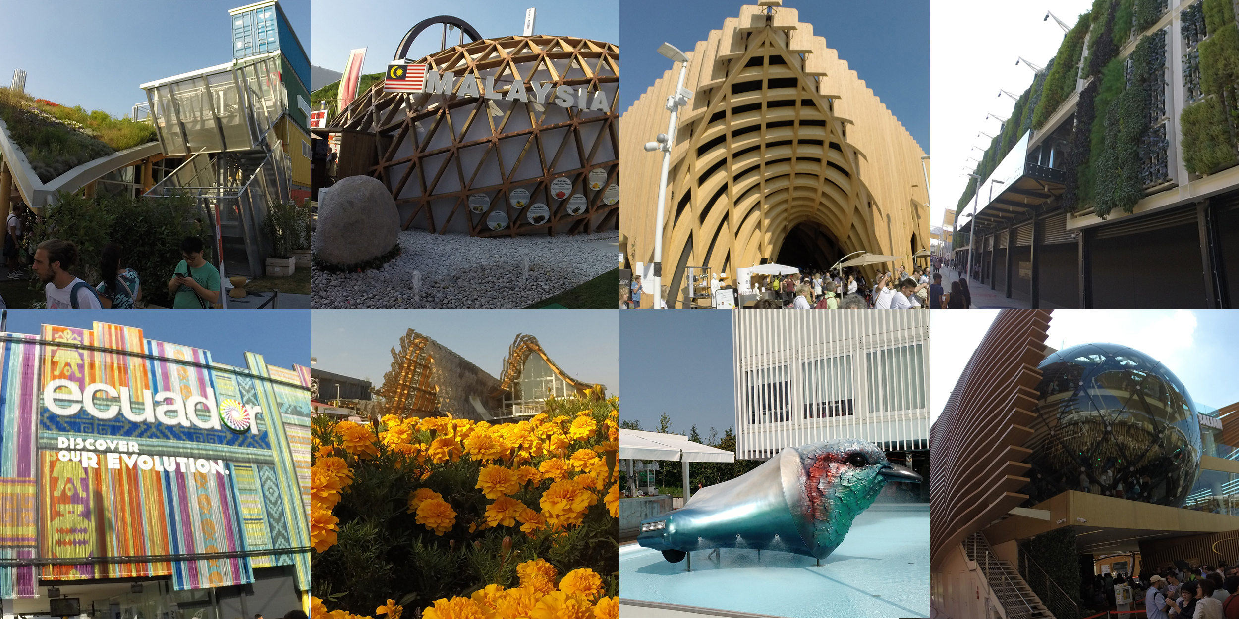 Capa - Expo 2015: Pavilhões do mundo