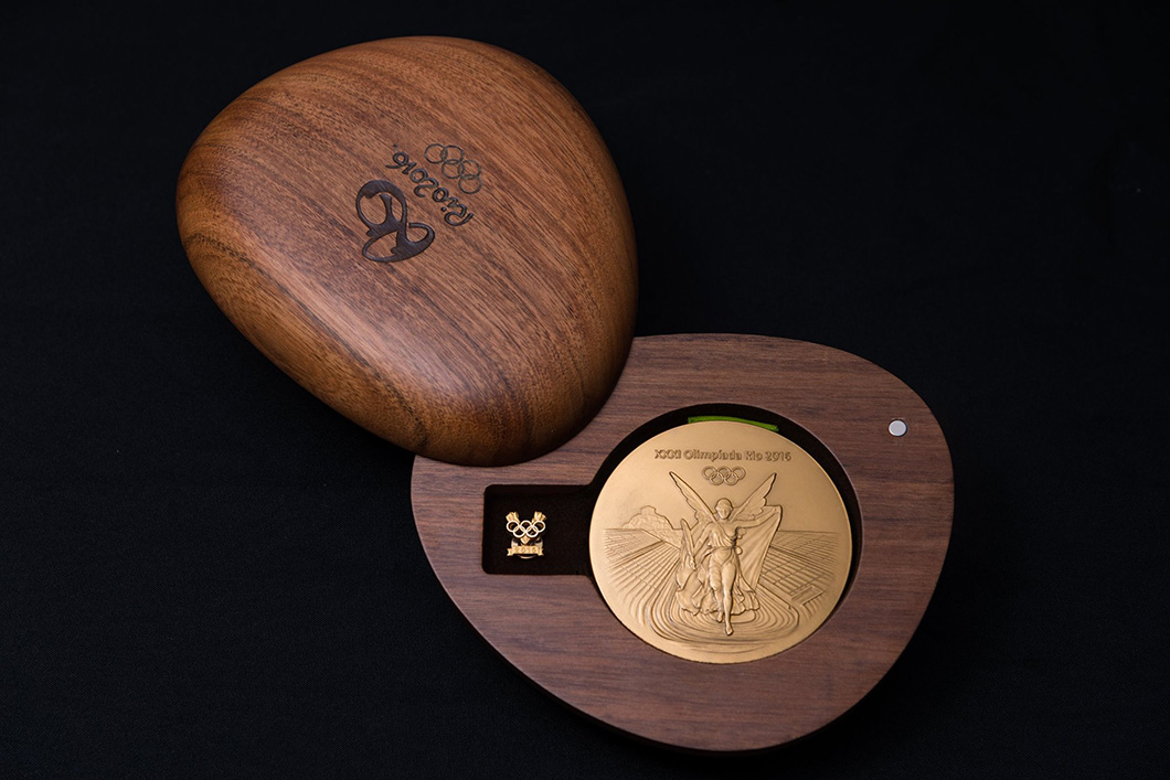 Medal Rio 2016 Wooden Case