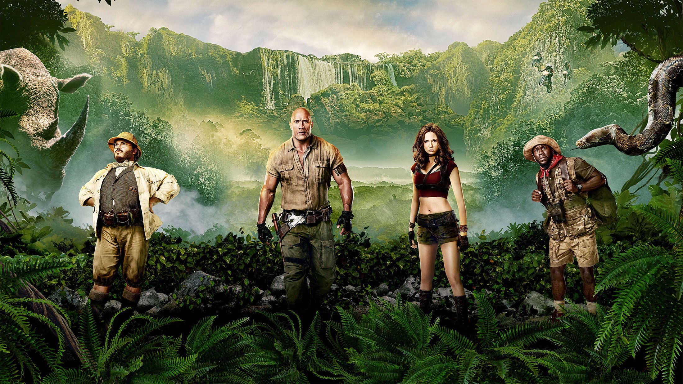 Capa - Com pé nos games, novo “Jumanji” tropeça dentro do próprio raciocínio