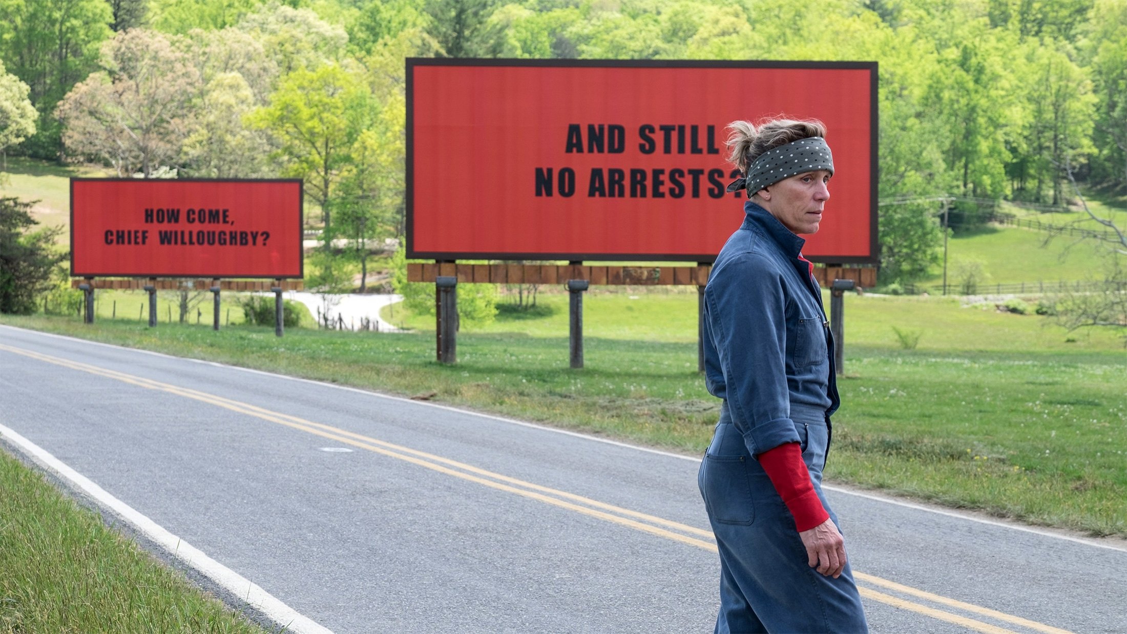 Capa - “Três Anúncios para um Crime”: grande atuação de Frances McDormand não salva roteiro problemático