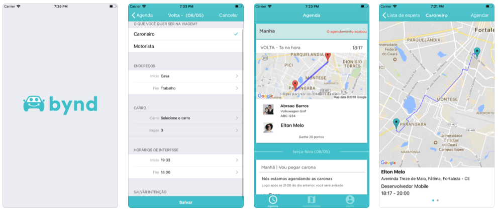 Bynd, startup brasileira de caronas corporativas