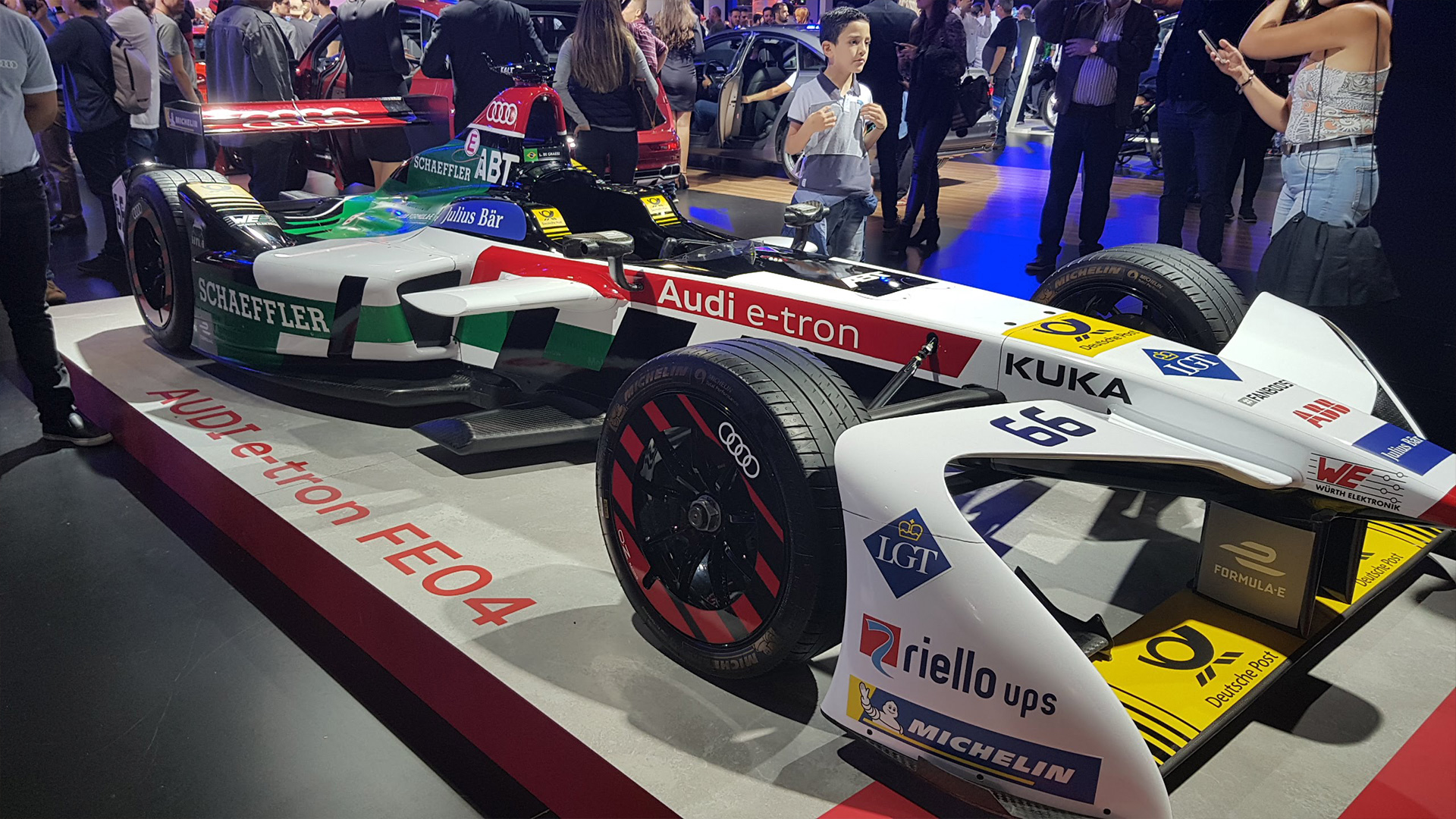 Audi e-tron FE04 de Lucas di Grassi