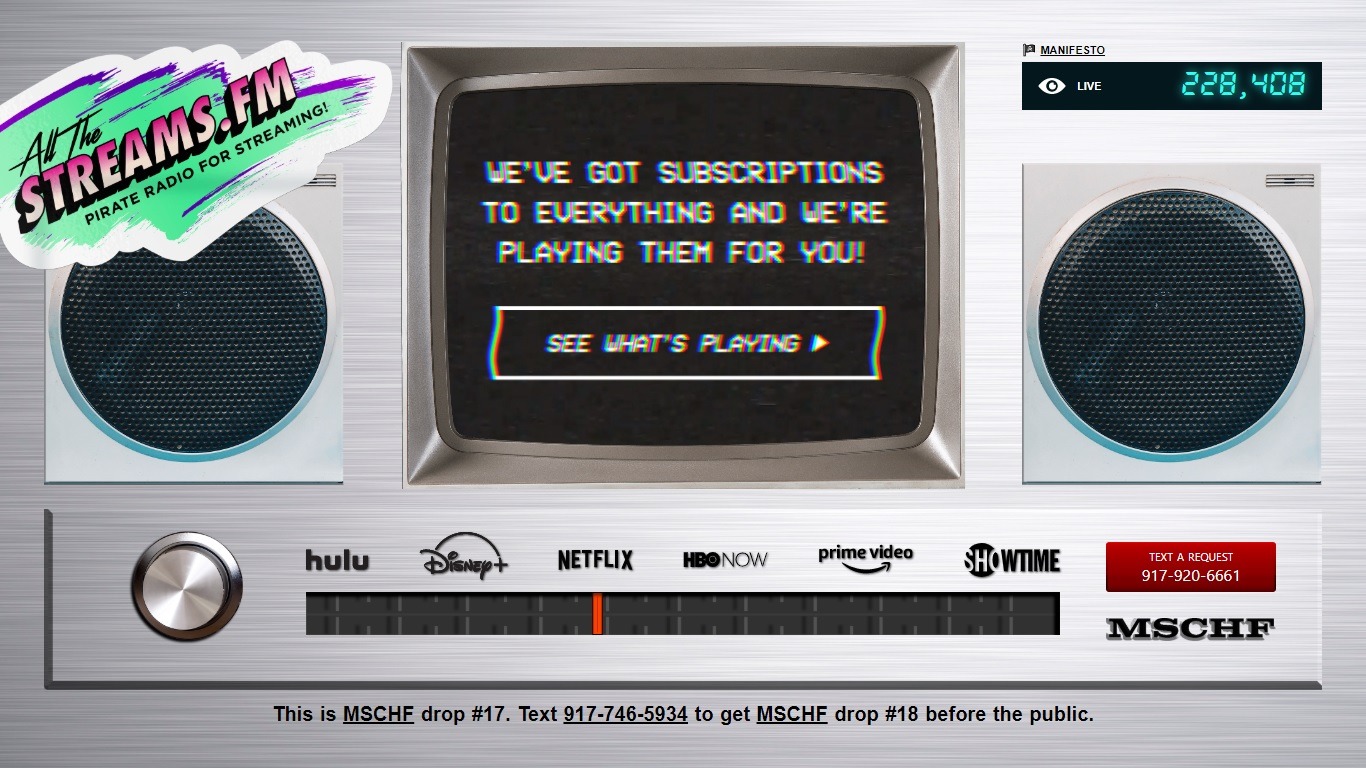 “Rede pirata” de streamings brinca com dilema atual do excesso de conteúdo disponível