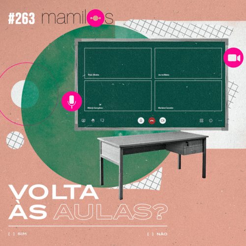 Capa podcast - Volta às Aulas? Capa - Volta às Aulas?