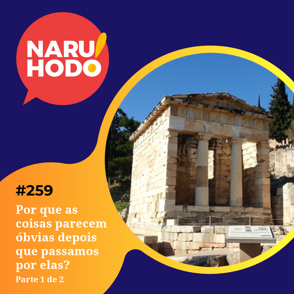 Capa - Por que as coisas parecem óbvias depois que passamos por elas? - Parte 1 de 2
