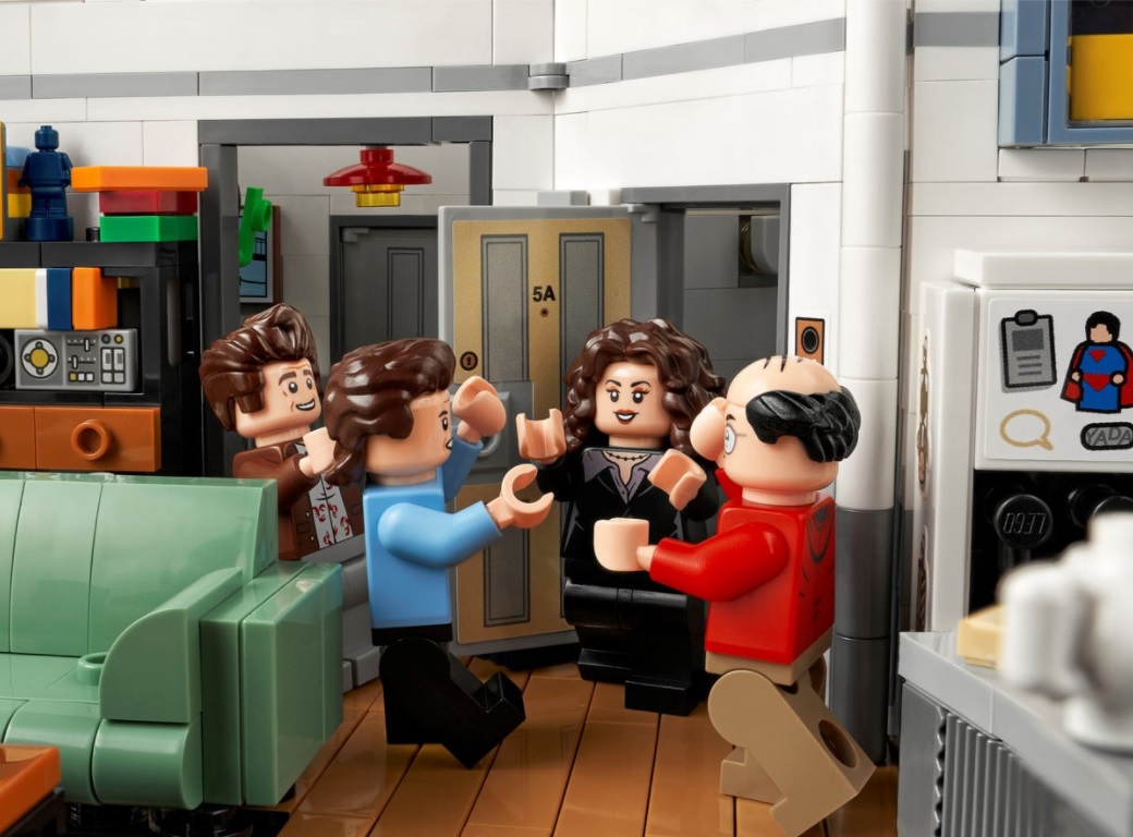 Depois de "Friends", agora é "Seinfeld" que ganha uma versão em LEGO